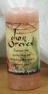 Ghost Reveal Candle