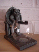 Gargoyle Candle Holder