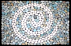 Spiral Stone Mat